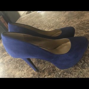 Blue high heels- SIZE 11